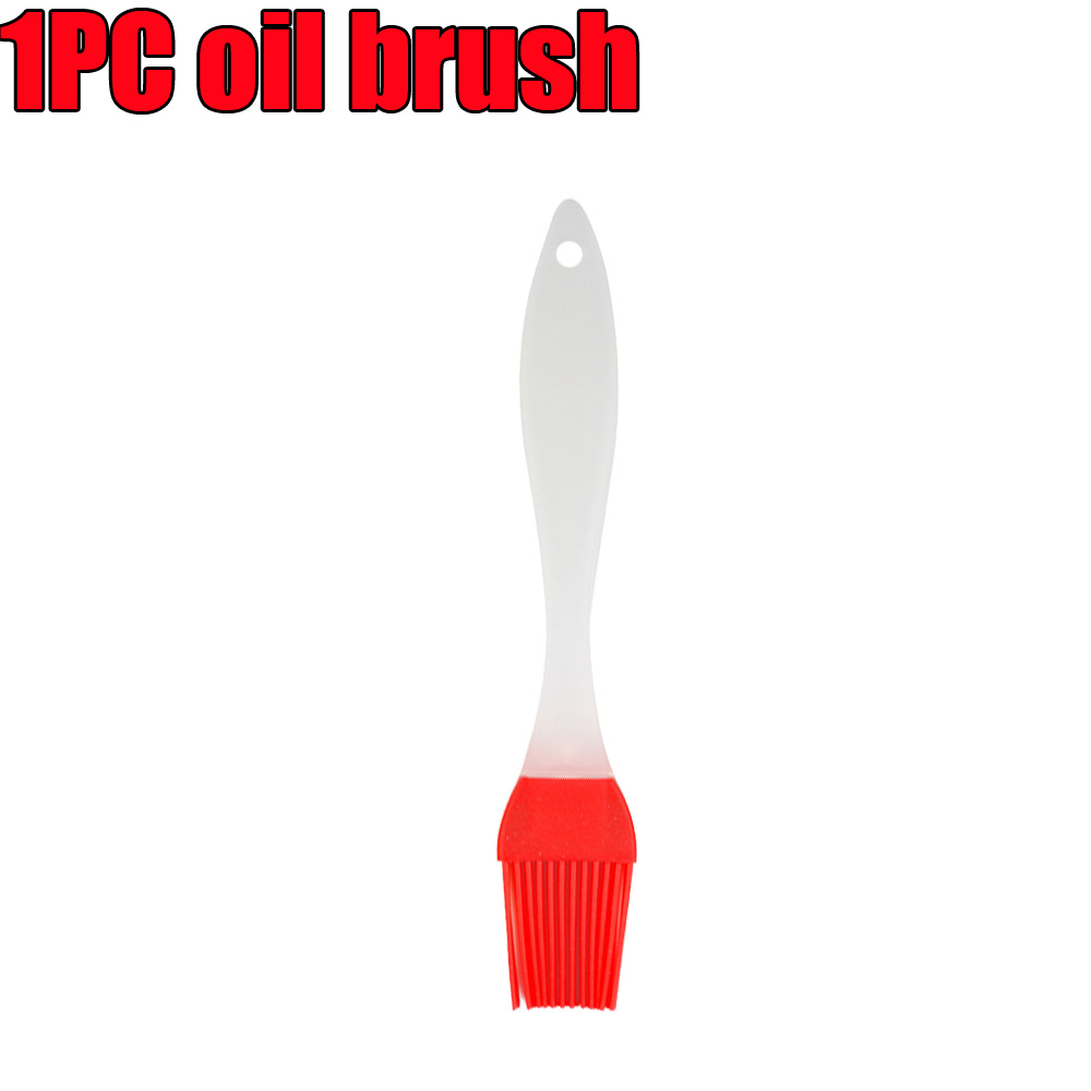 1PC-Oil Brush, Size: Red
